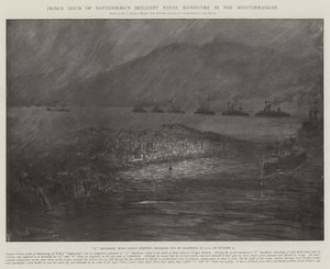 La brillante manovra navale del Principe Luigi di Battenberg nel Mediterraneo